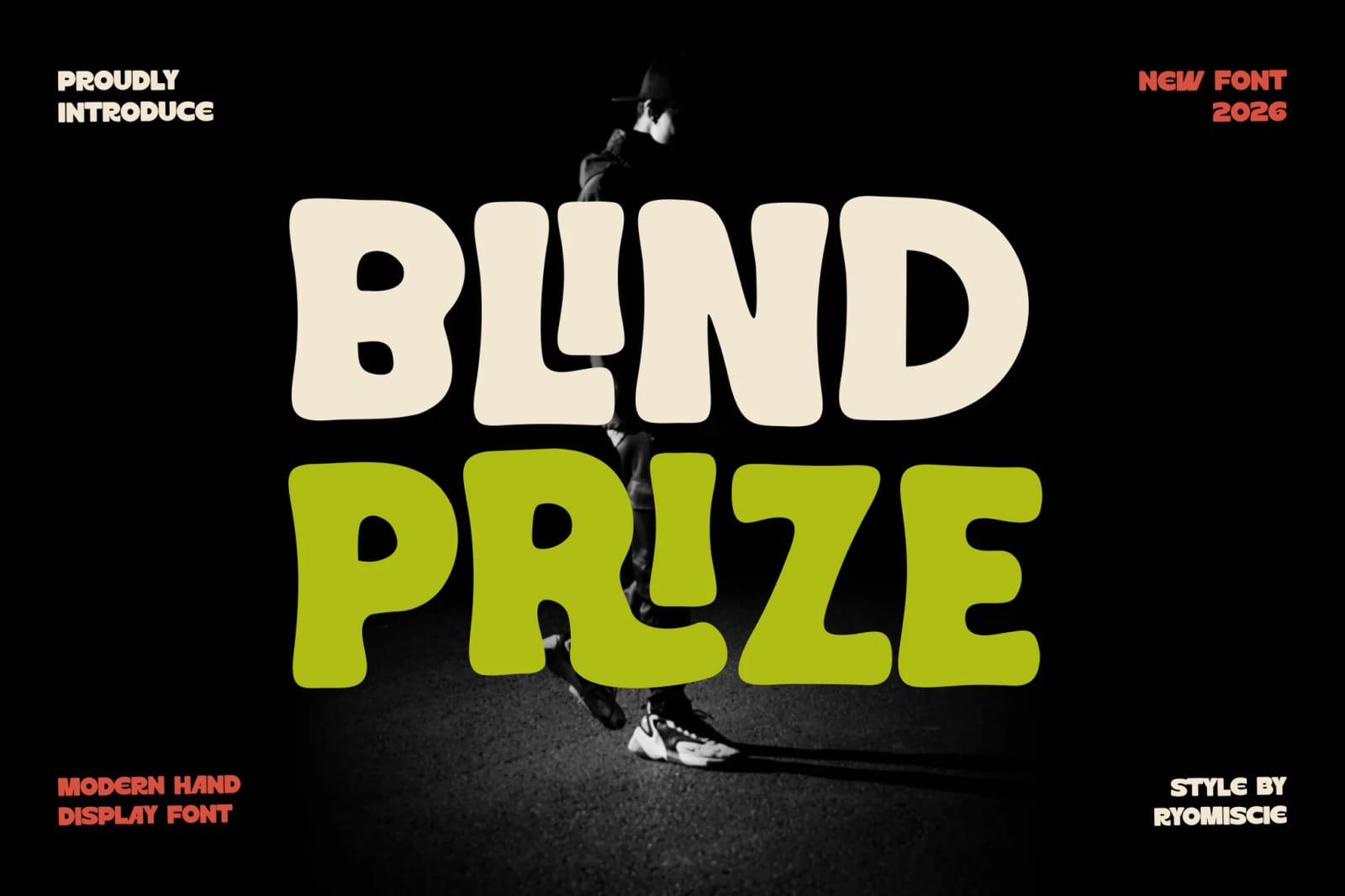 Blind Prize Free Modern Hand Display Font 1