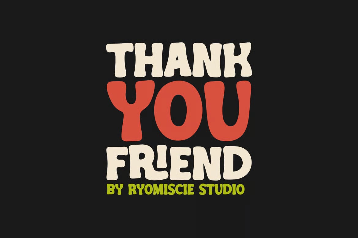 Blind Prize Free Modern Hand Display Font 7