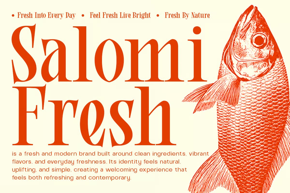 Blure Free High Contrast Editorial Serif Font 5