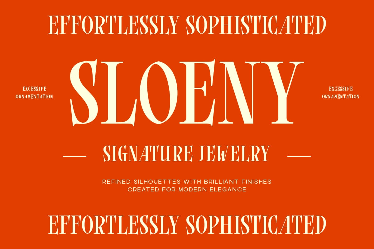 Blure Free High Contrast Editorial Serif Font 6