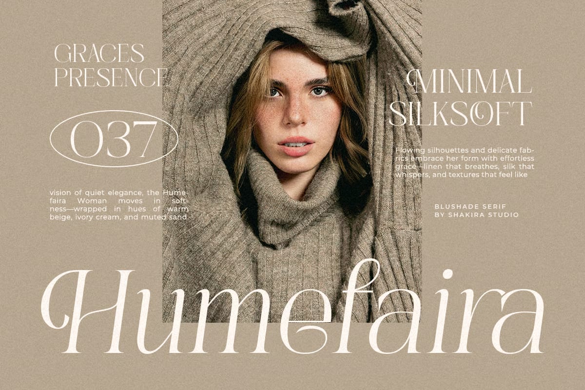 Blushade Free Elegant Modern Serif Branding Font 4