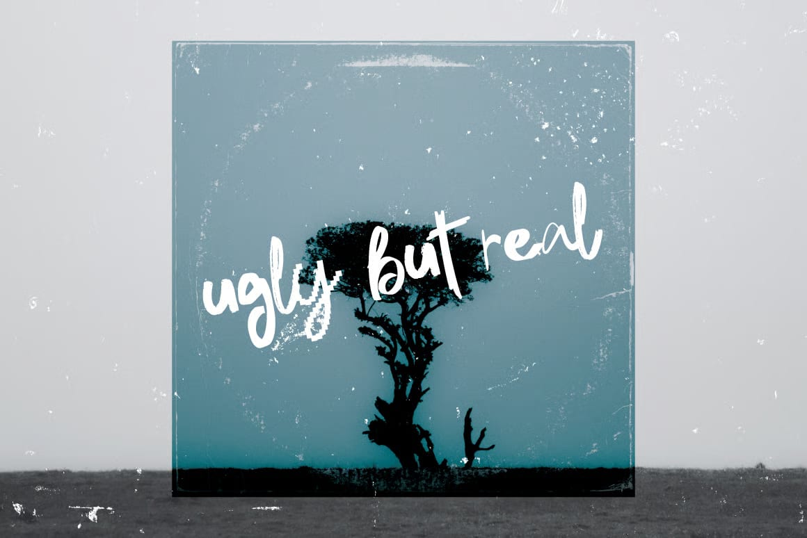 Broken Rules Free Ugly Mix Font 6