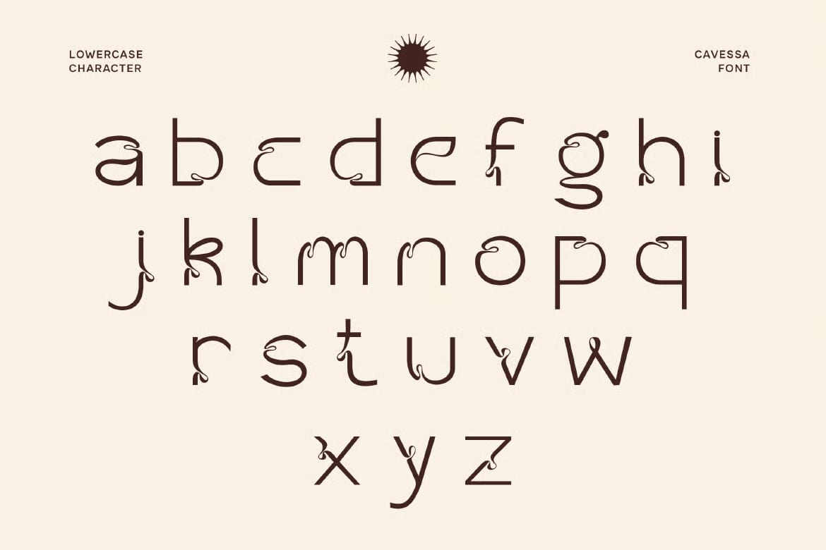 Cavessa Free Unique Sans Display Font 7