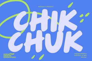 Chik Chuk Free Playful Display Font 1