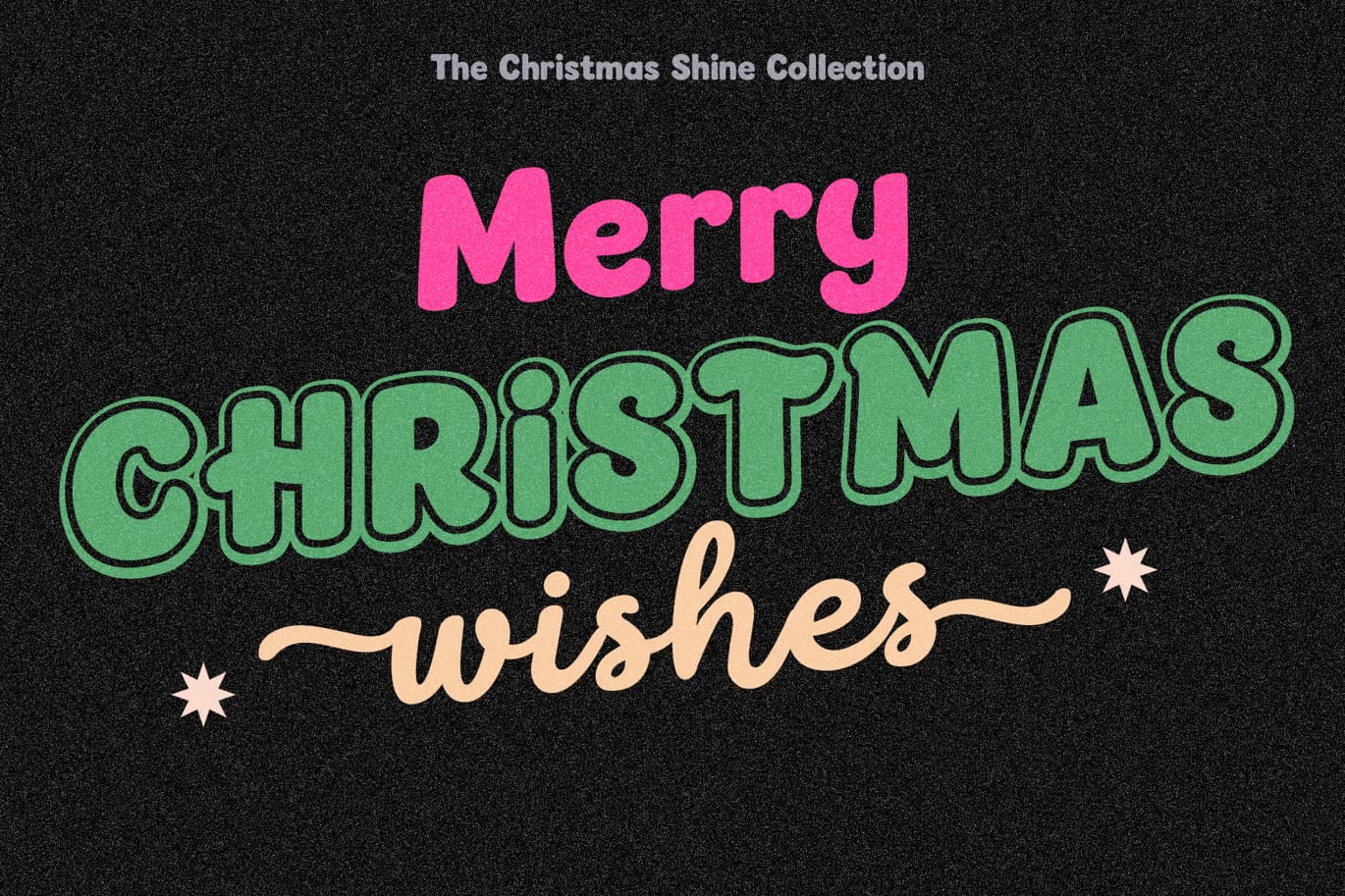 Christmas Shine Free Font 2