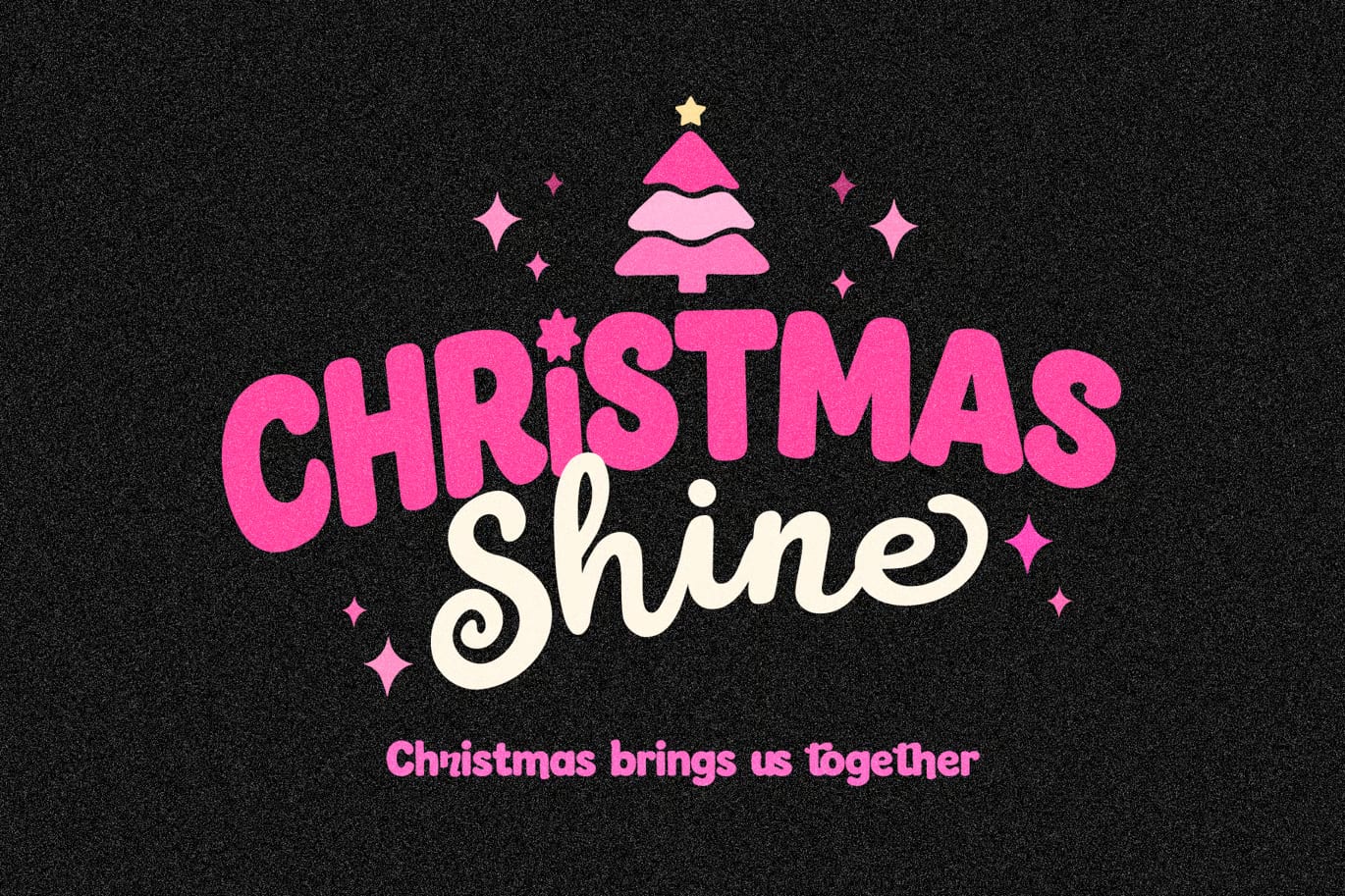 Christmas Shine Free Font 5