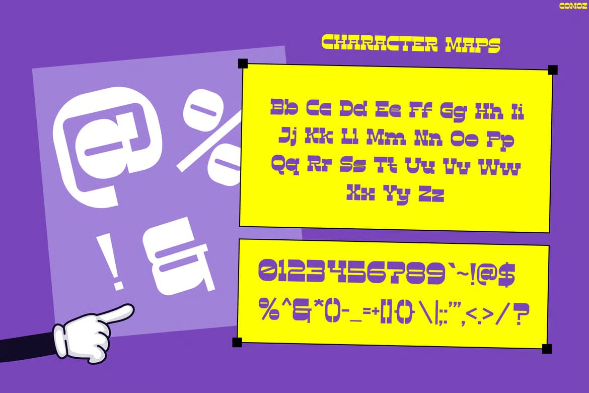 Comoz – Free Playful Bold Display Font 2