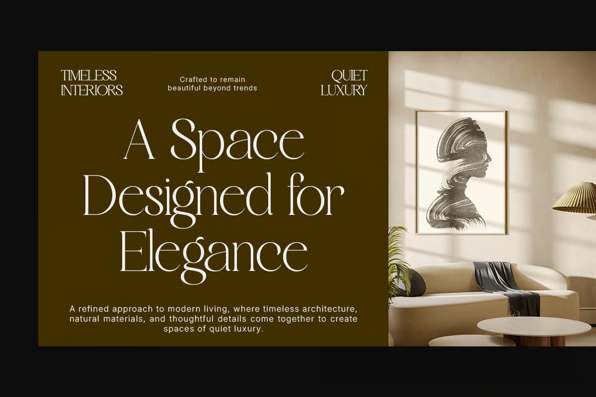 Dimaya Free Elegant Luxury Serif Branding Font 4