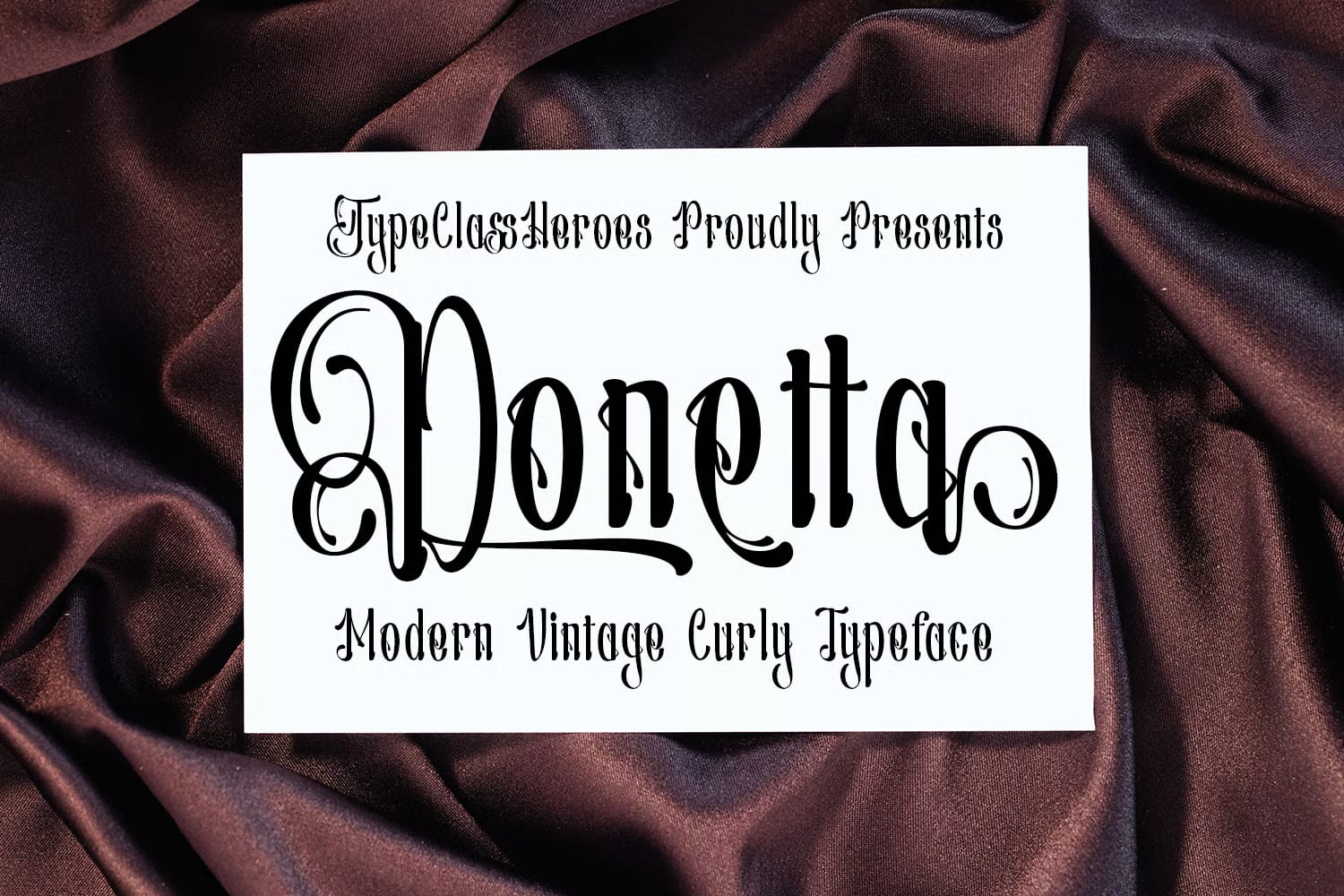 Donetta Free Modern Vintage Font 1
