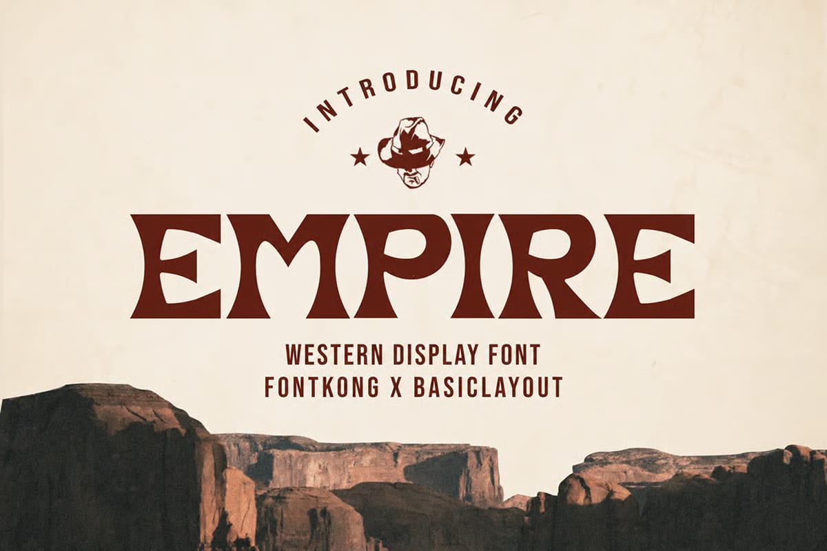 Empire Free Western Font 1