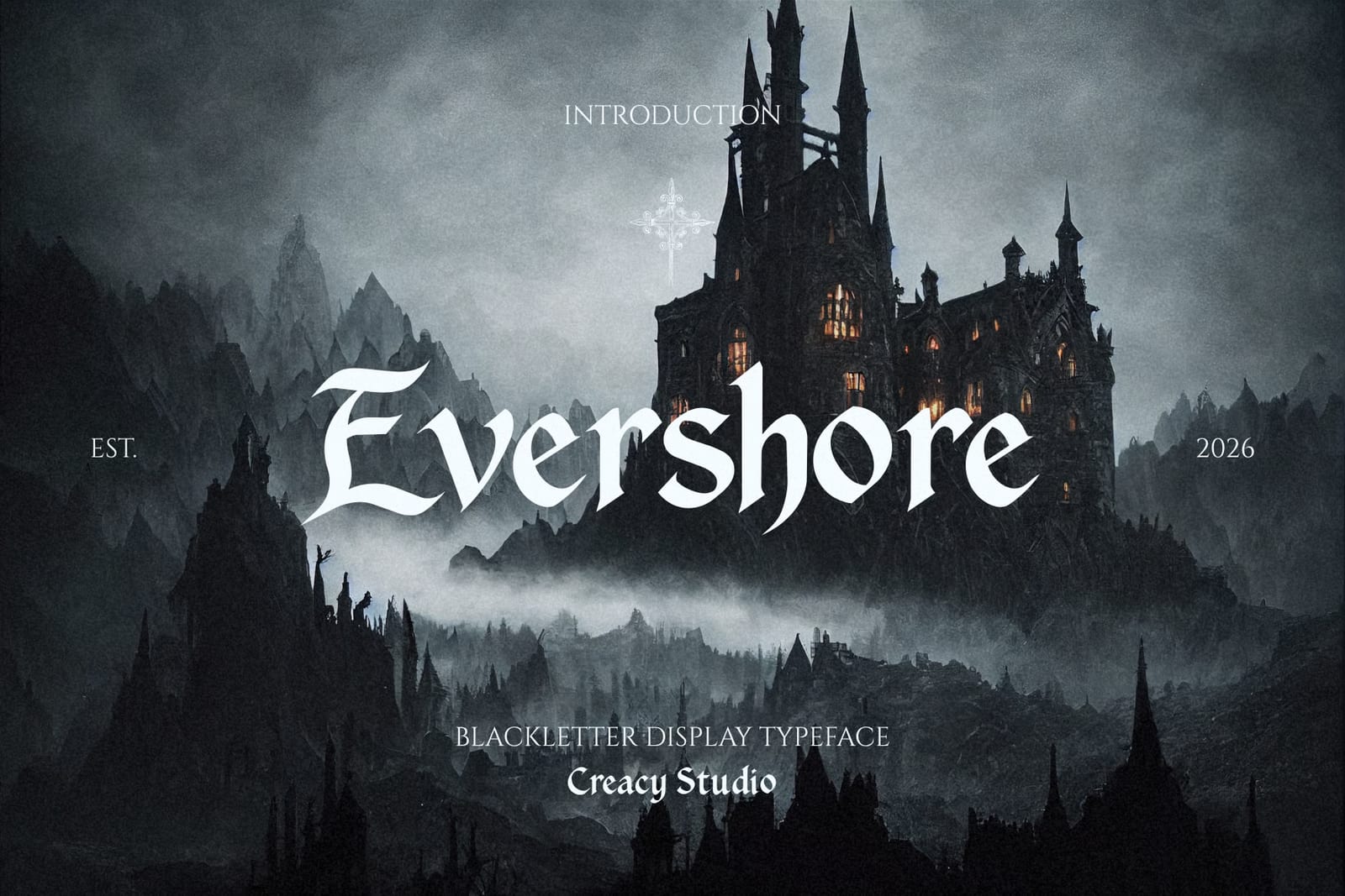 Evershore Free Elegant Display Typeface 1