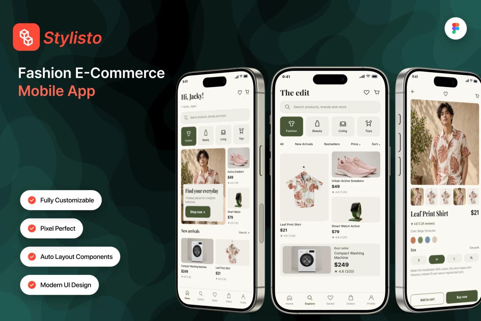 Fashion Free E-Commerce Mobile App 1
