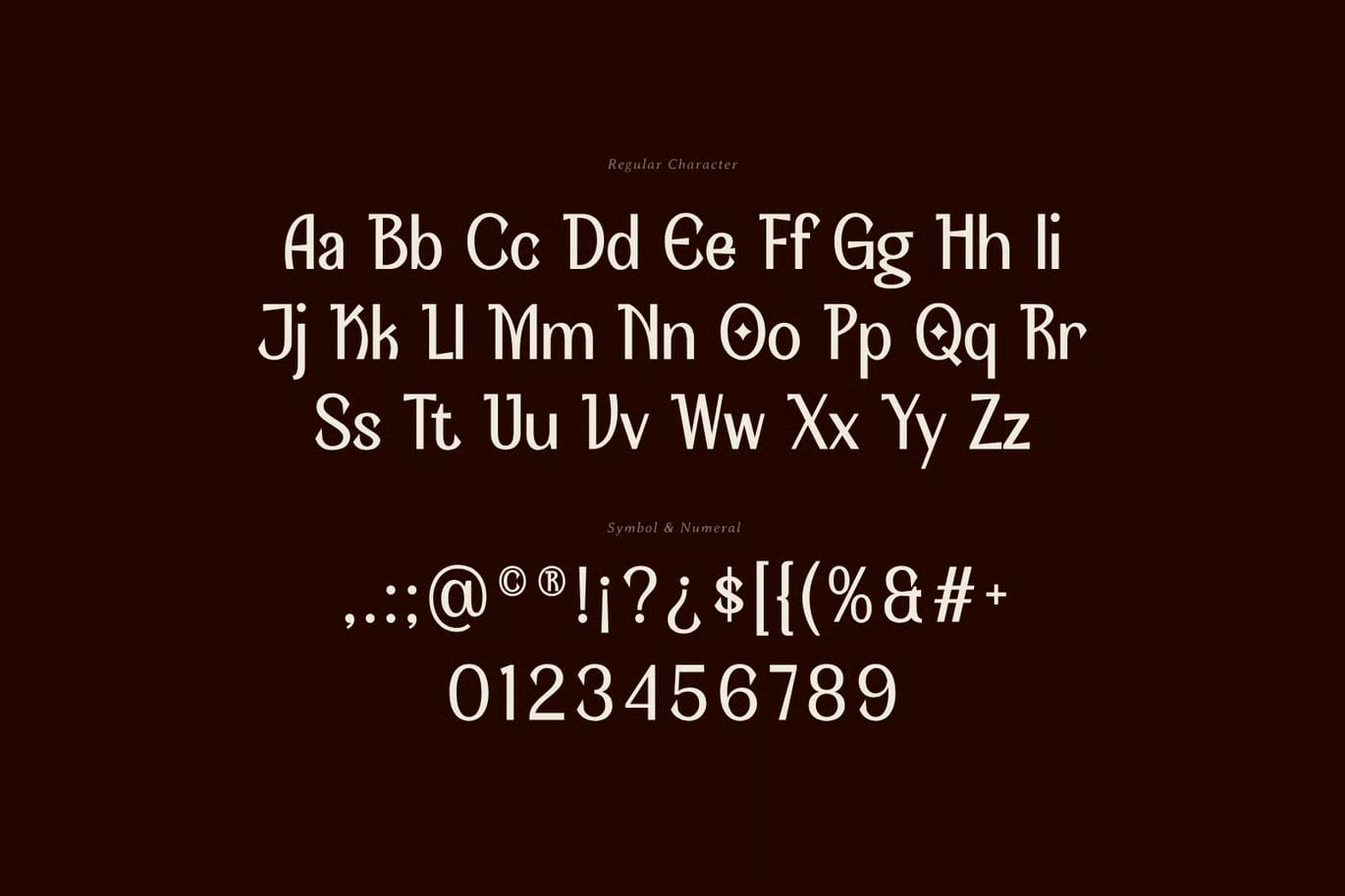 Fjorda - Free Medieval Modern Font 7