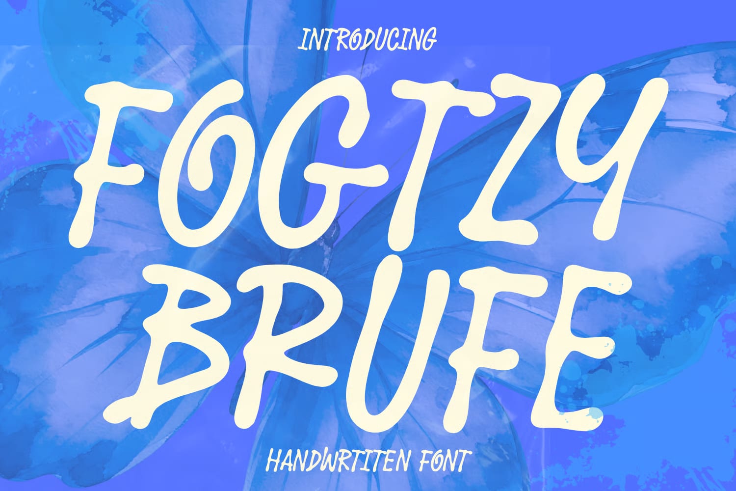 Fogtzy Brufe Free Brush Font 1