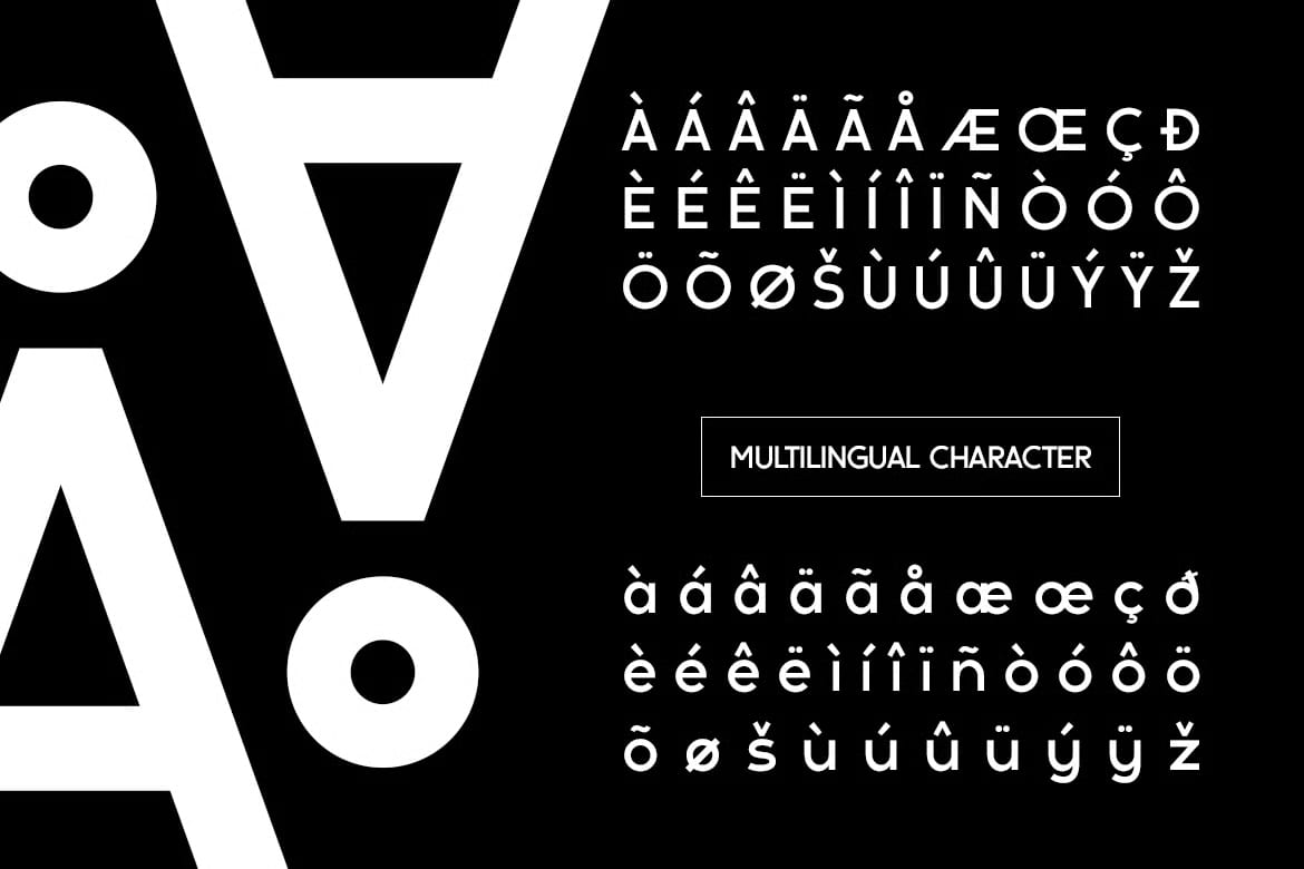 Fokuz Free Bauhaus Geometric Display Font 3
