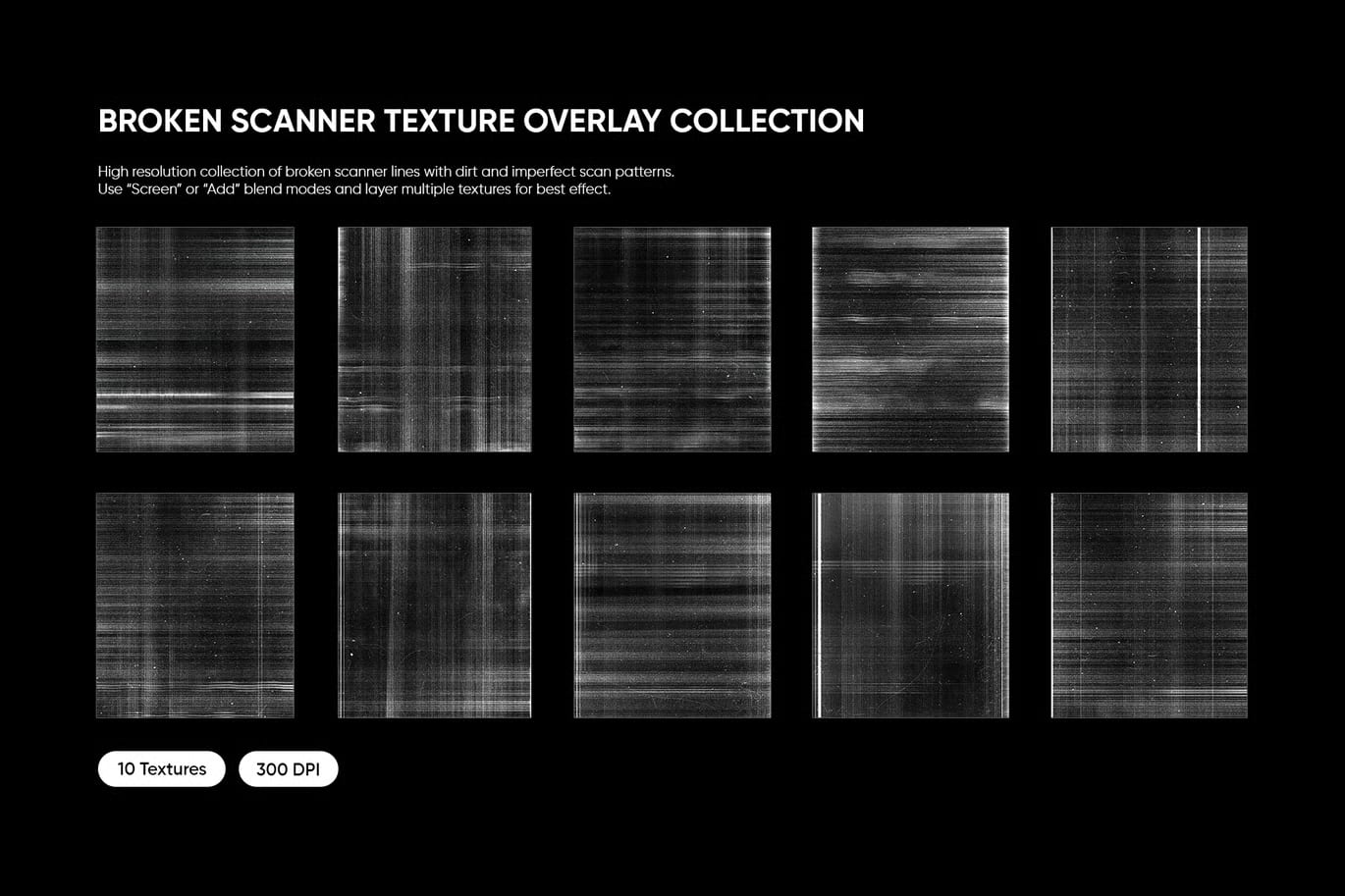 Free 10 Broken Scanner Textures 3