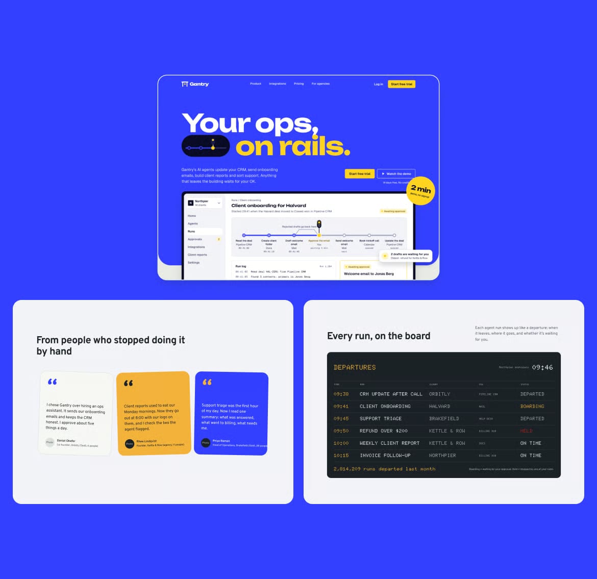 Free AI SaaS Landing Page Figma UI Kit 2