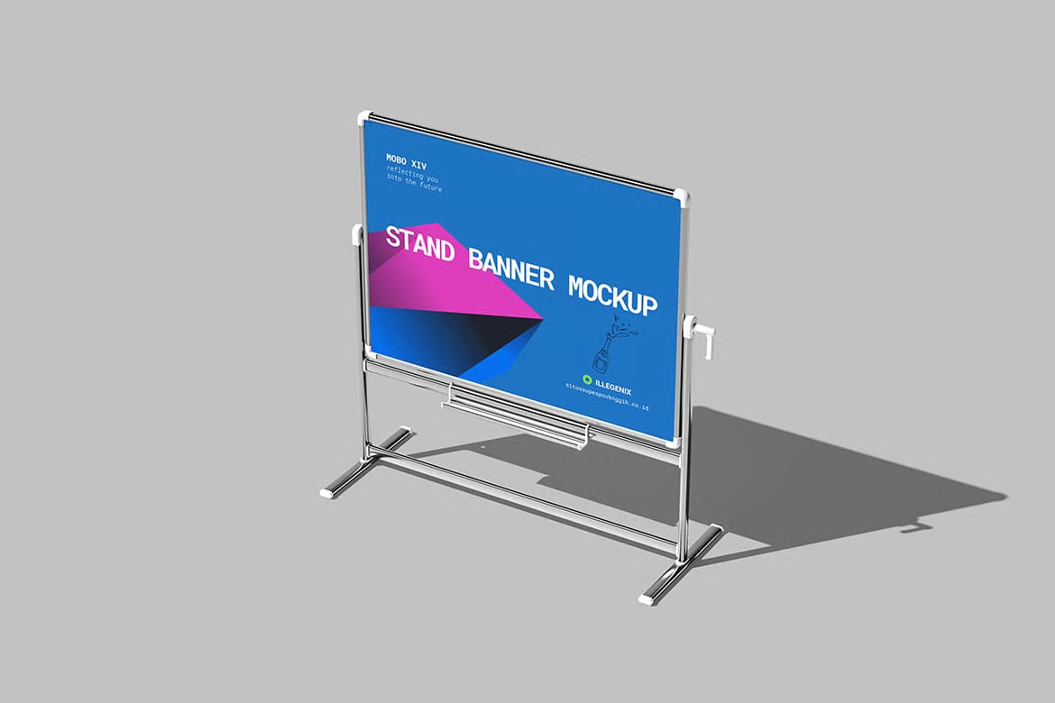 Free Banner Mockup 3
