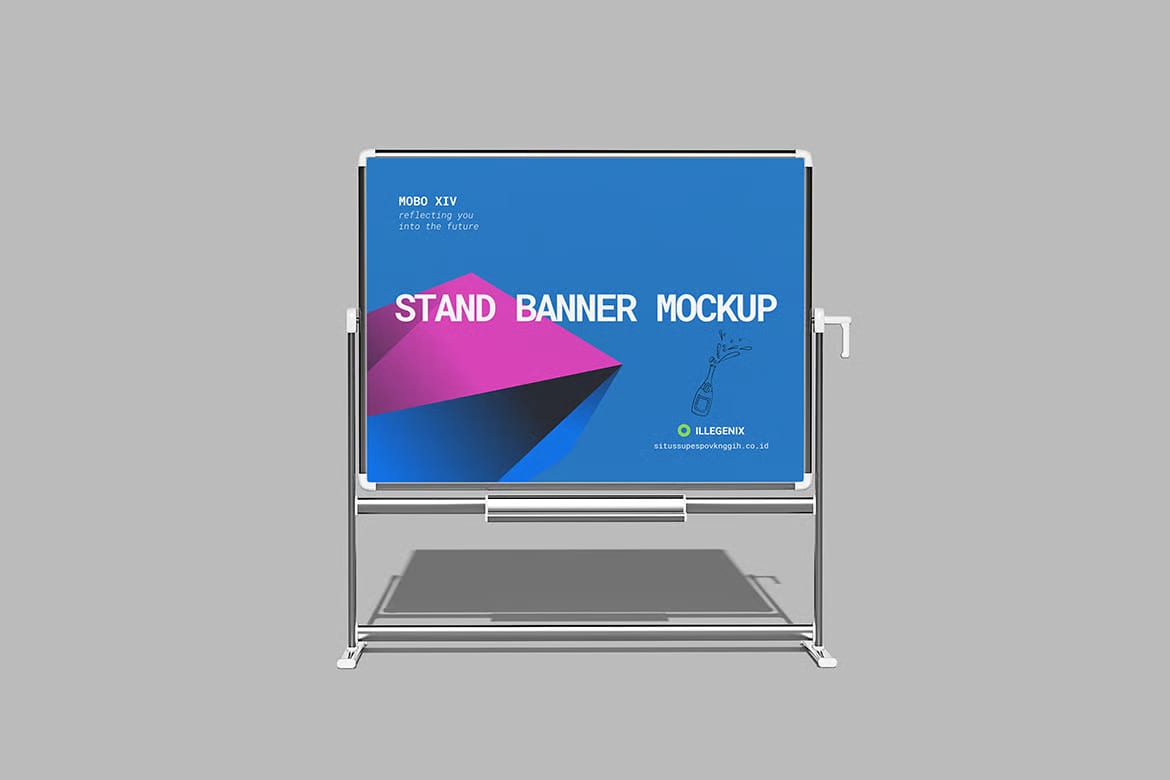 Free Banner Mockup 5