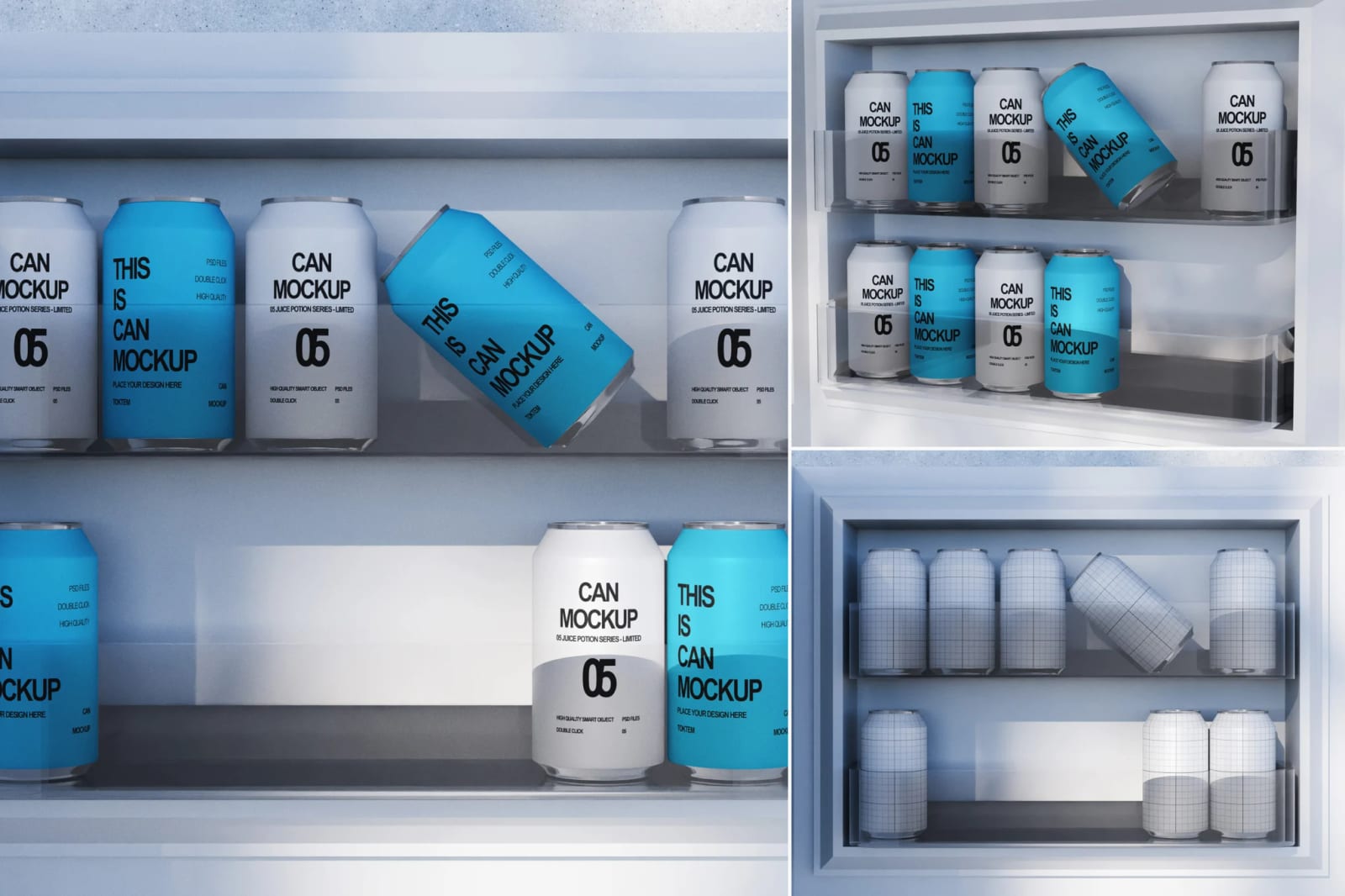 Free Can Mockup 1