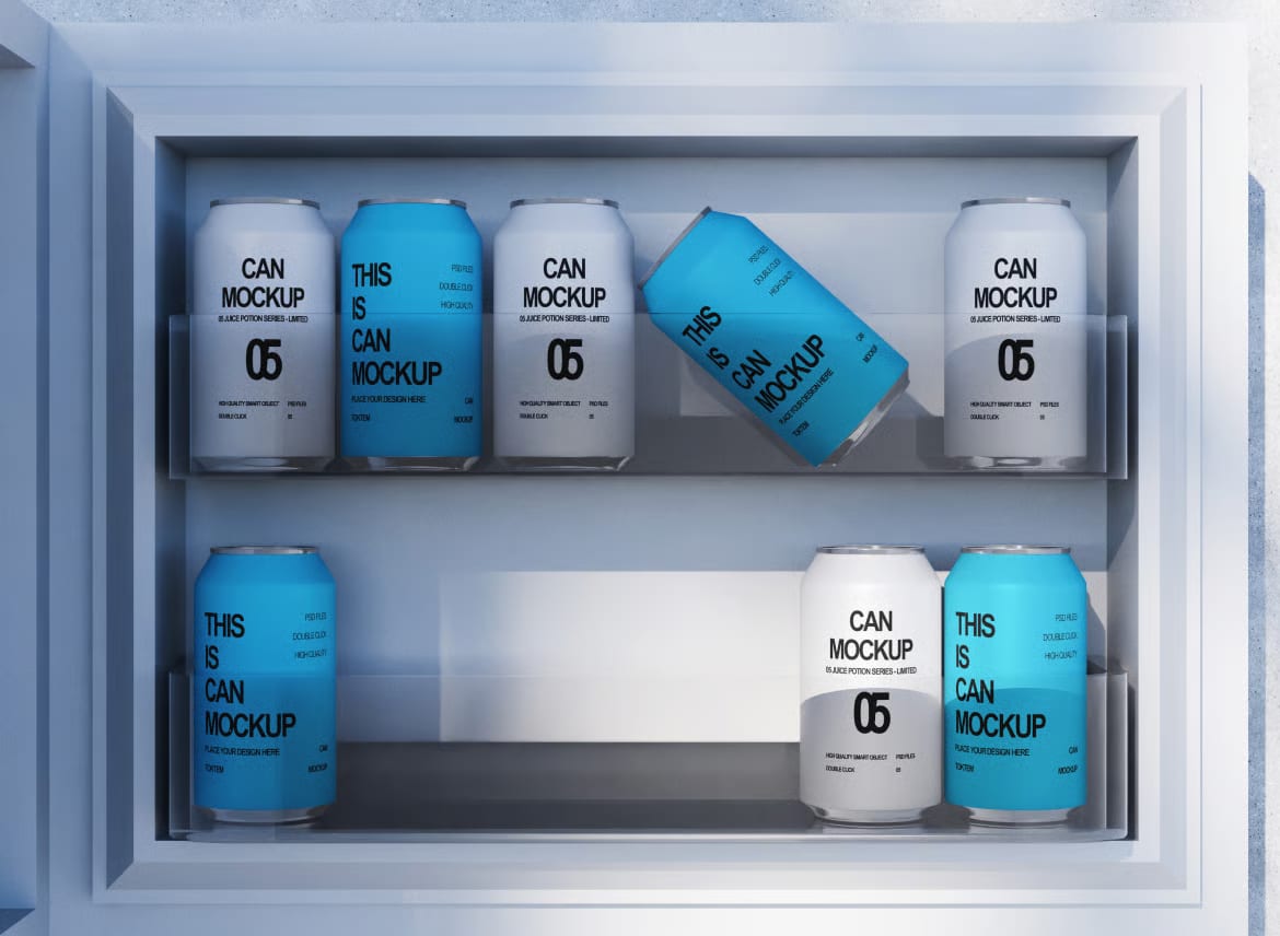 Free Can Mockup 2