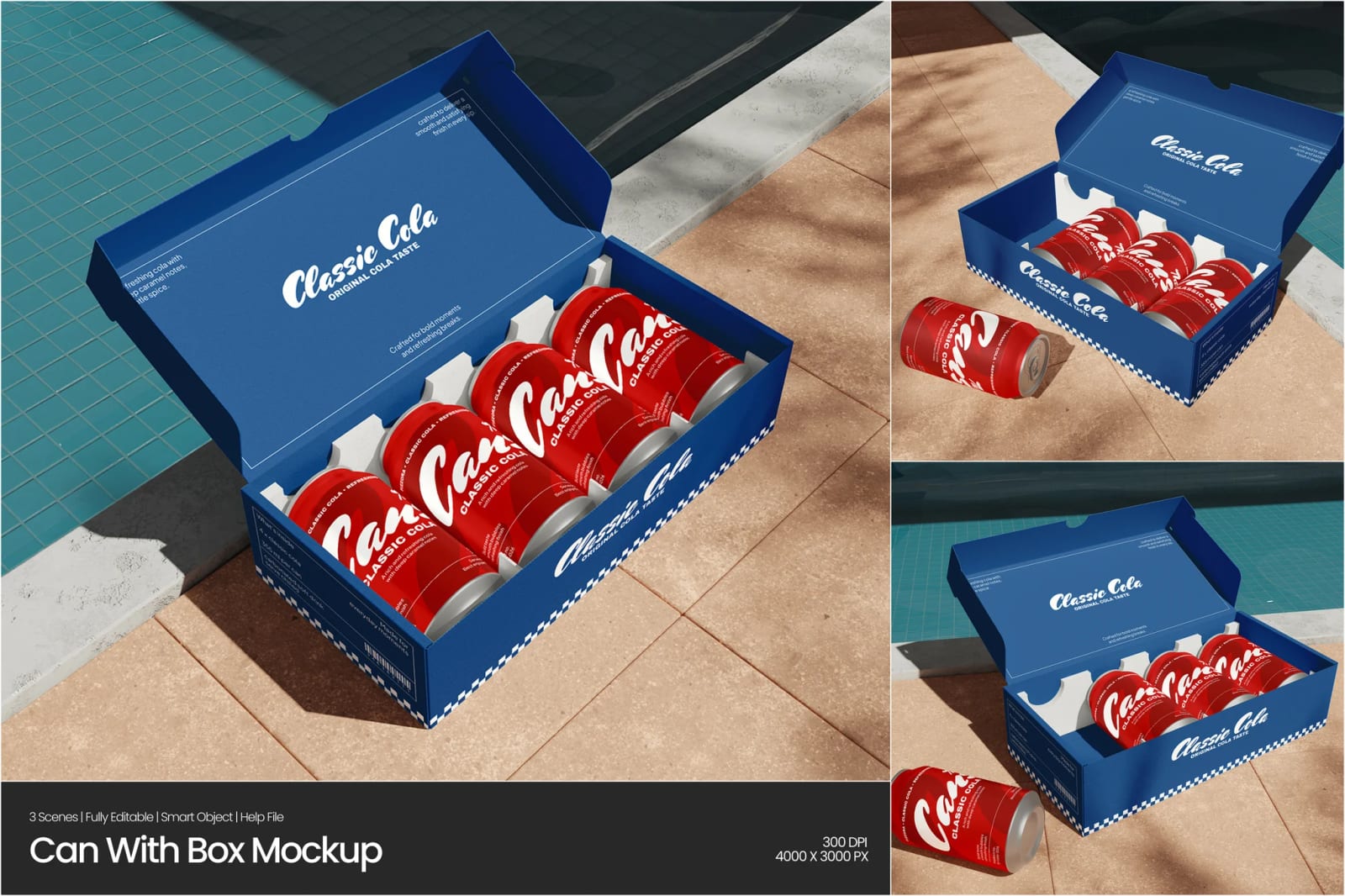 Free Can With Box Mockup 1