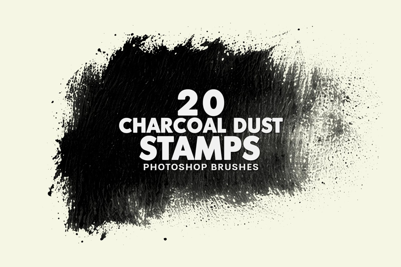 Free Charcoal Dust Stamps Photoshop Brushes 1