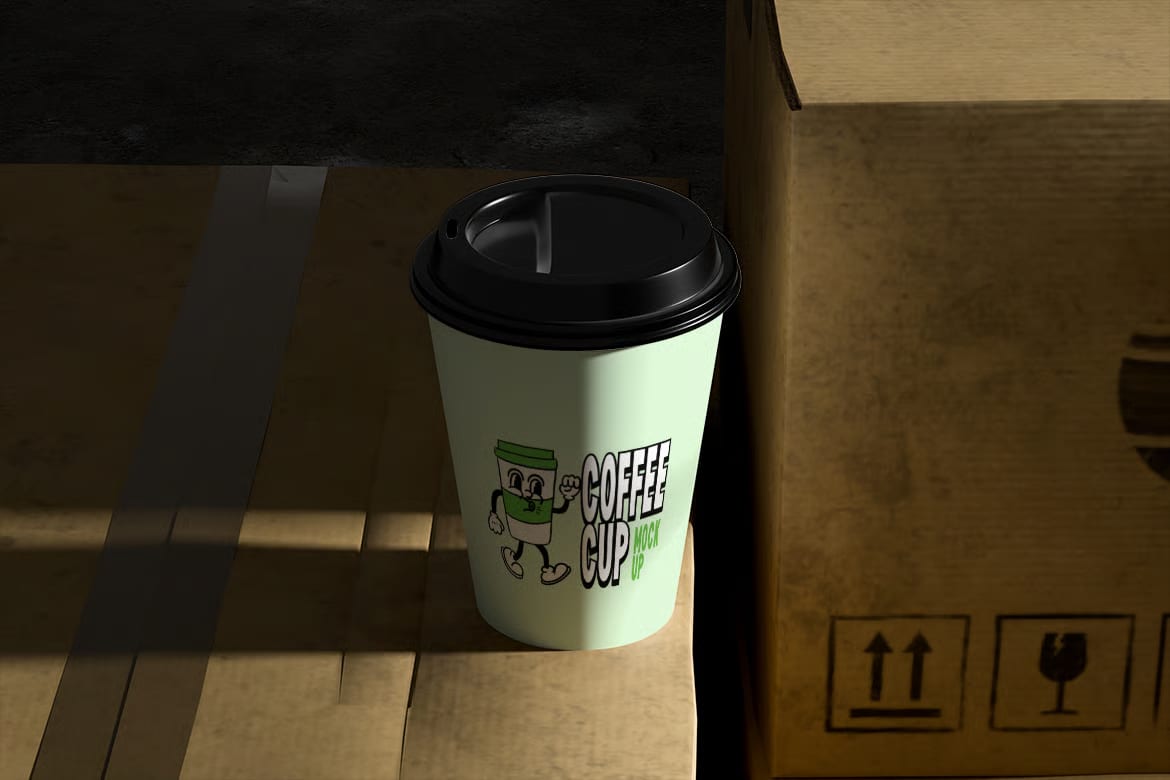 Free Coffee Cup Mockup Set – 4 PSD Files 5