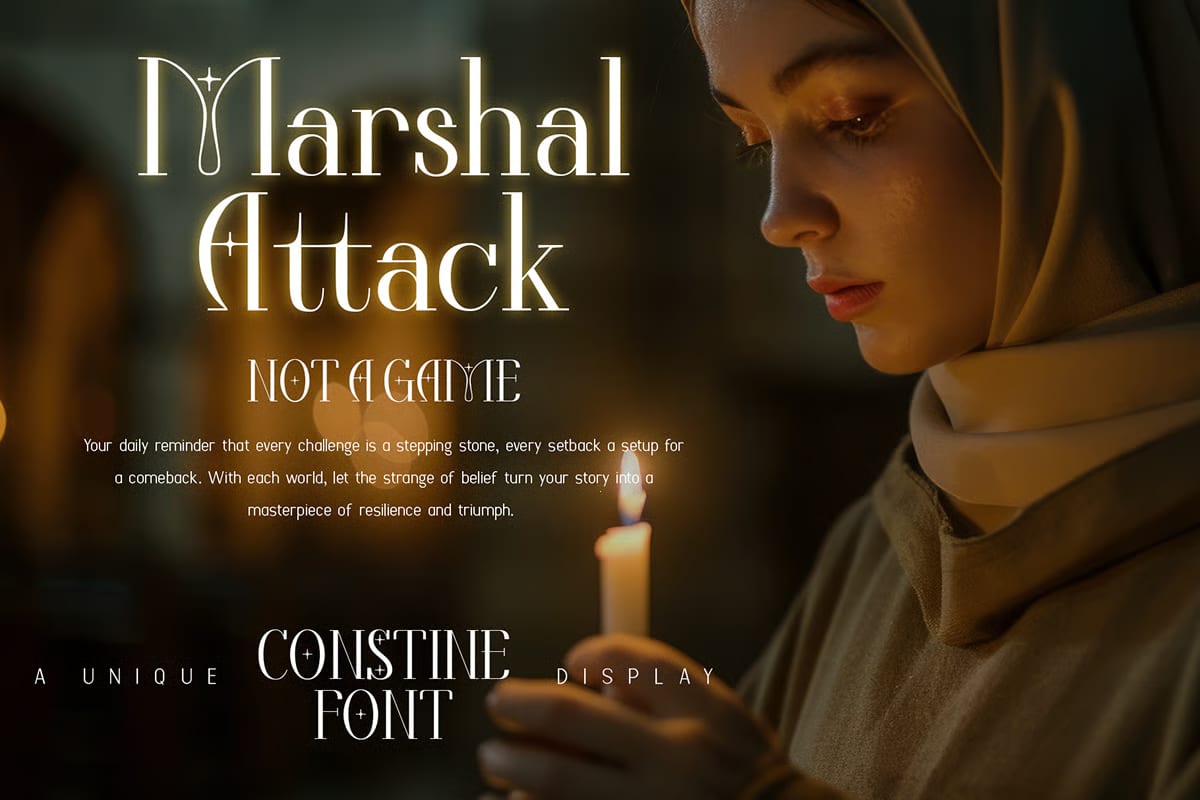 Free Constine Unique Display Font 2