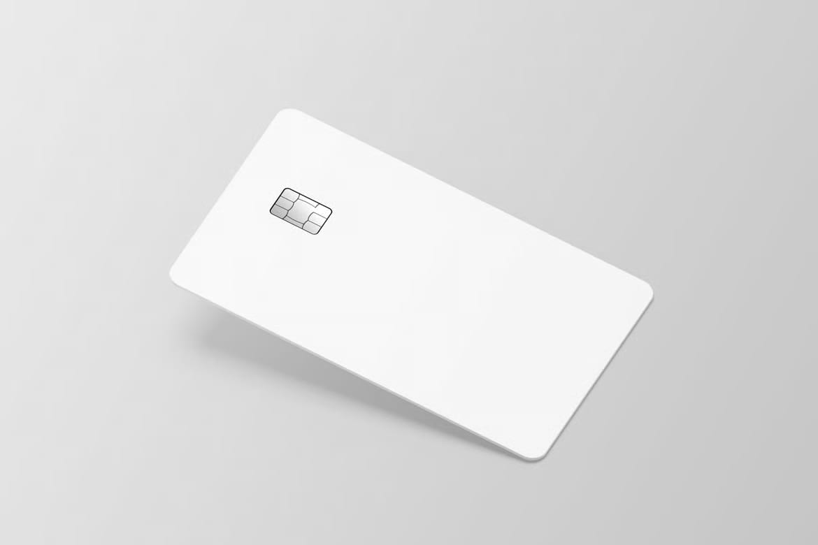 Free Credit / Bank Card Mockup 4