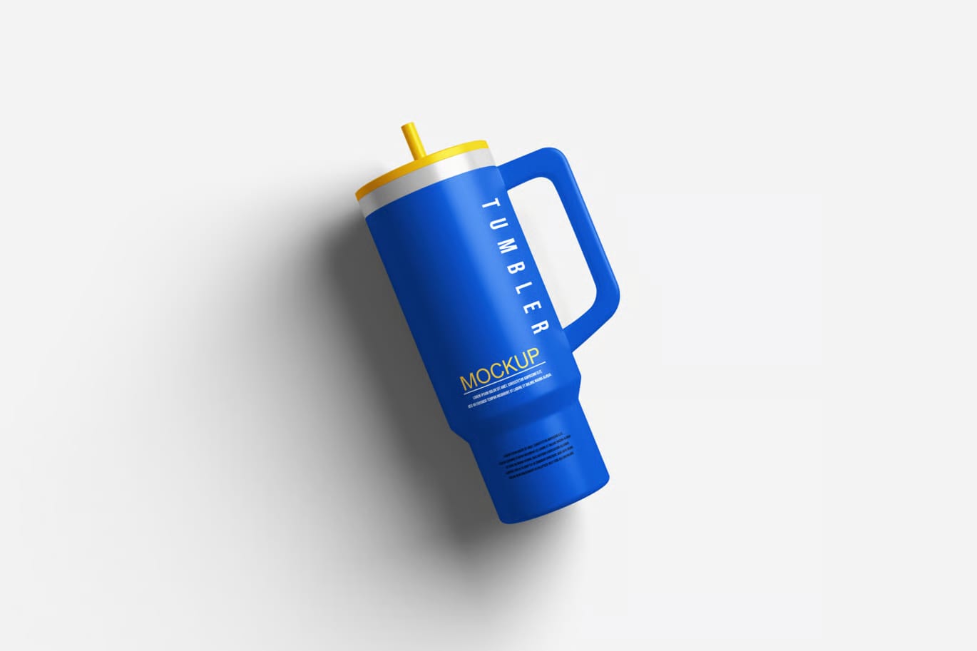 Free High Quality Tumbler Mockup Design 3
