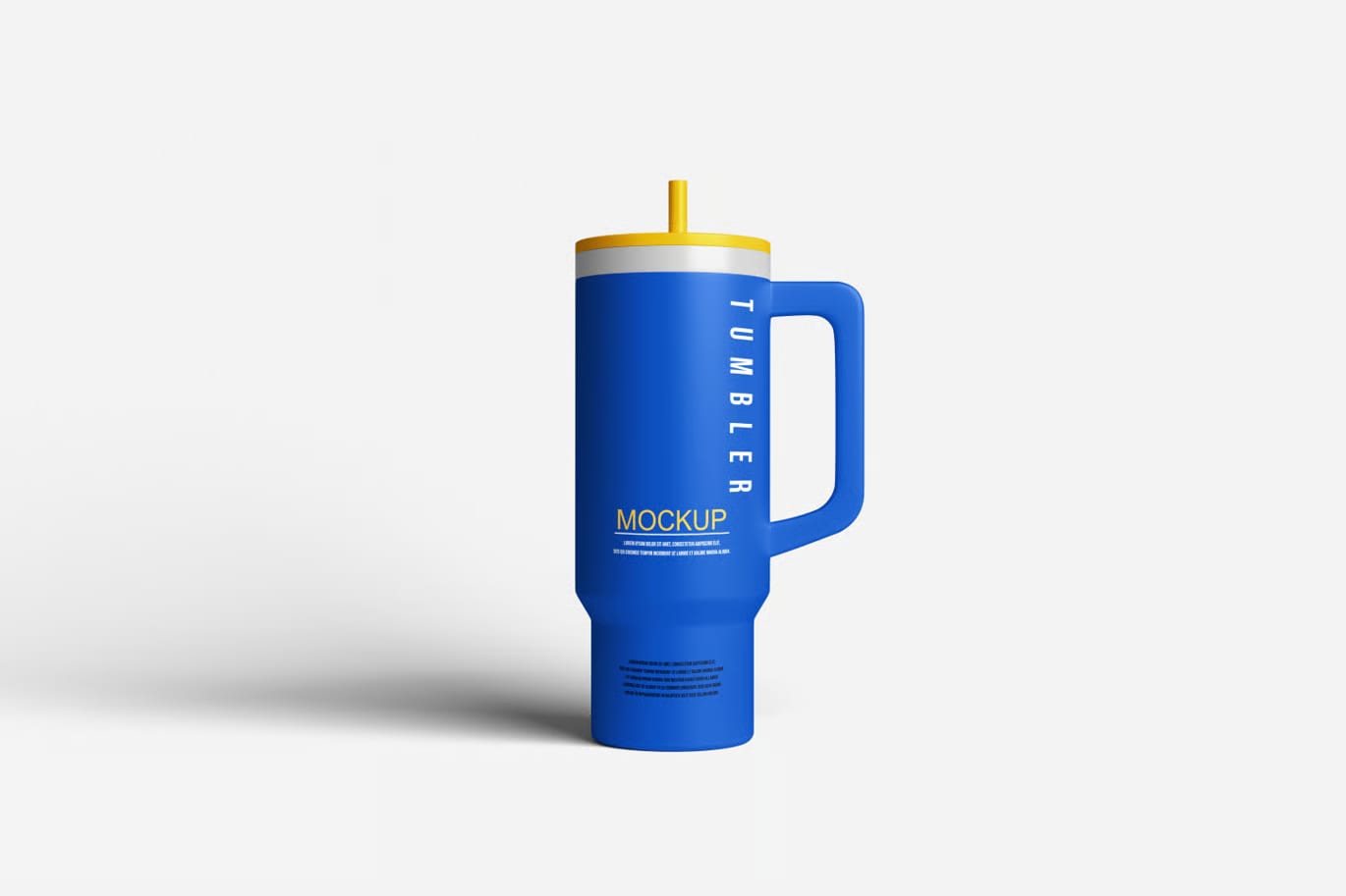 Free High Quality Tumbler Mockup Design 4