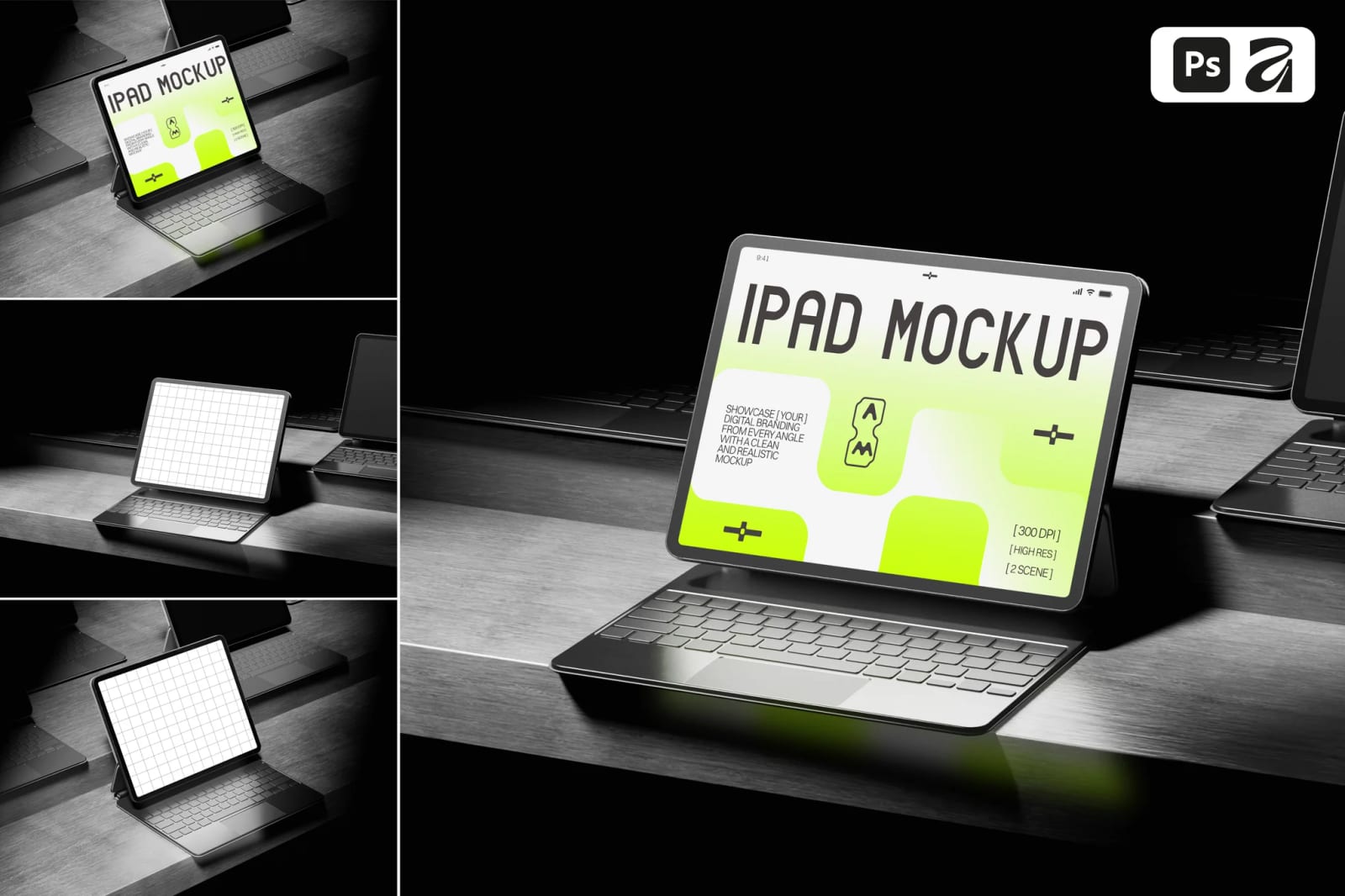 Free iPad Mockup 1