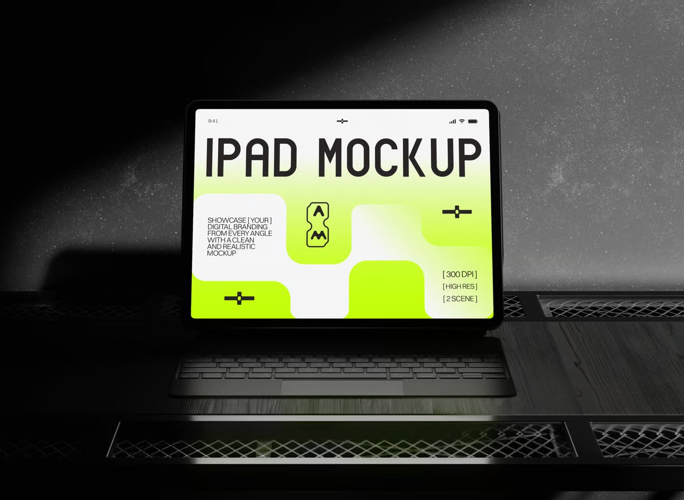 Free iPad Mockup Set 2