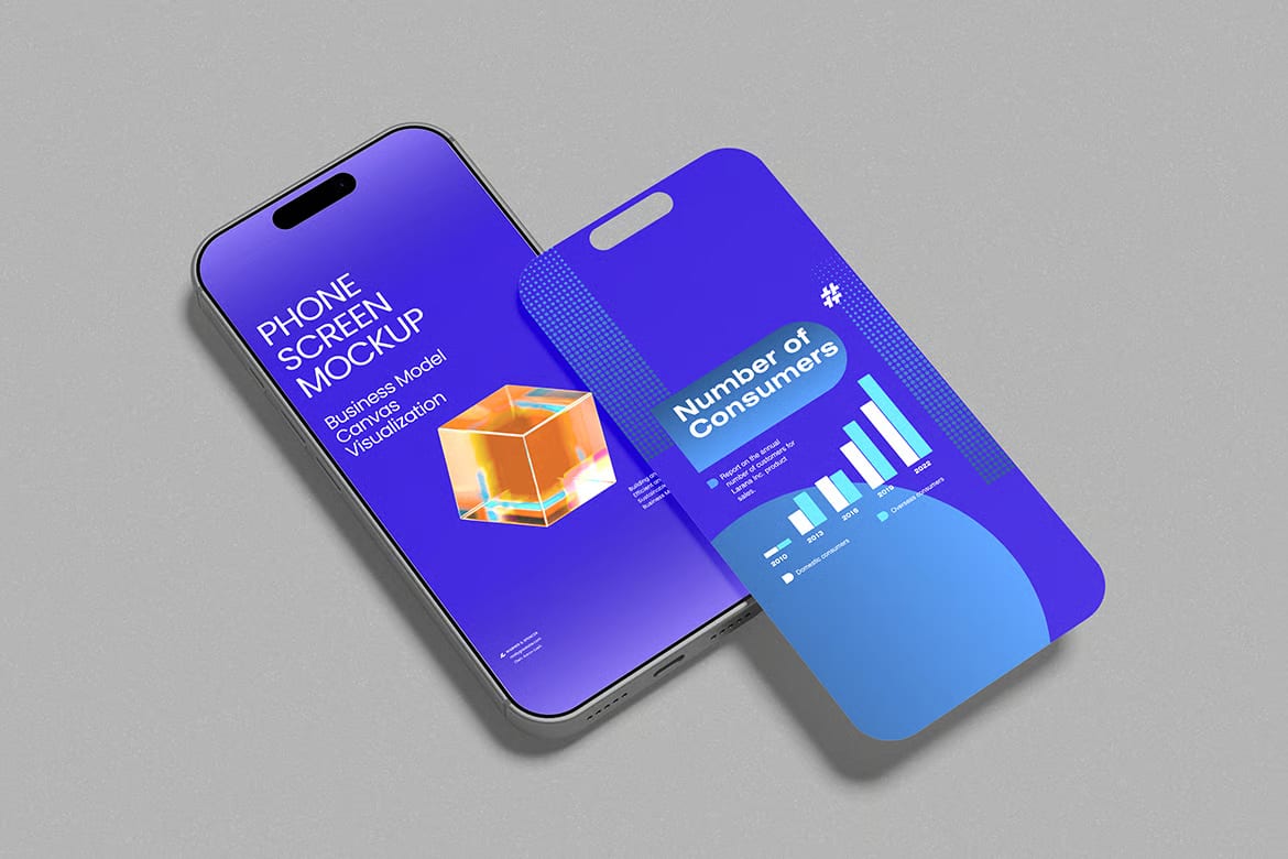 Free Iphone 17pro Screen Mockup 3