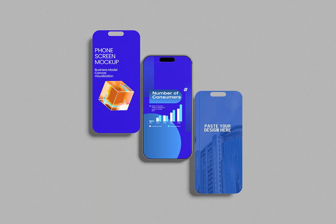 Free Iphone 17pro Screen Mockup 4