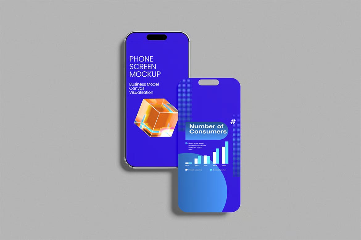 Free Iphone 17pro Screen Mockup 5