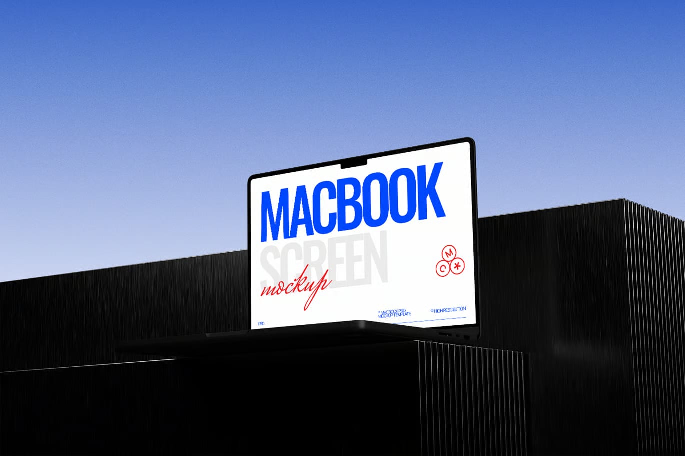 Free Laptop Macbook Pro Screen 001 Mockup 5