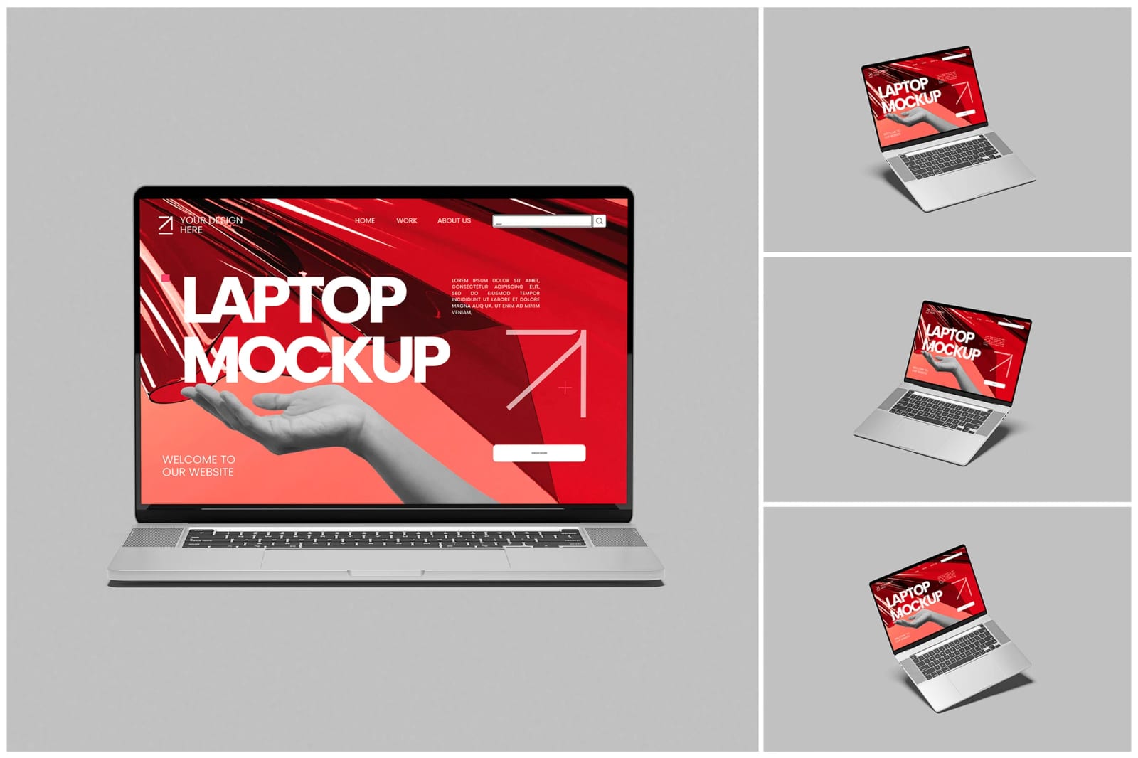 Free Laptop Mockup 1