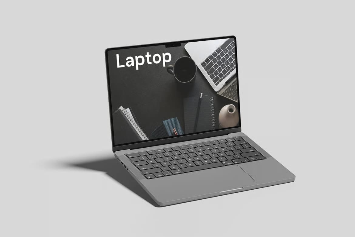 Free Laptop Mockup 2