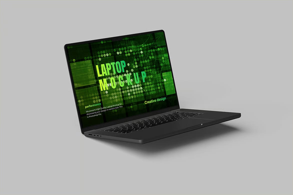 Free Laptop Mockup 2