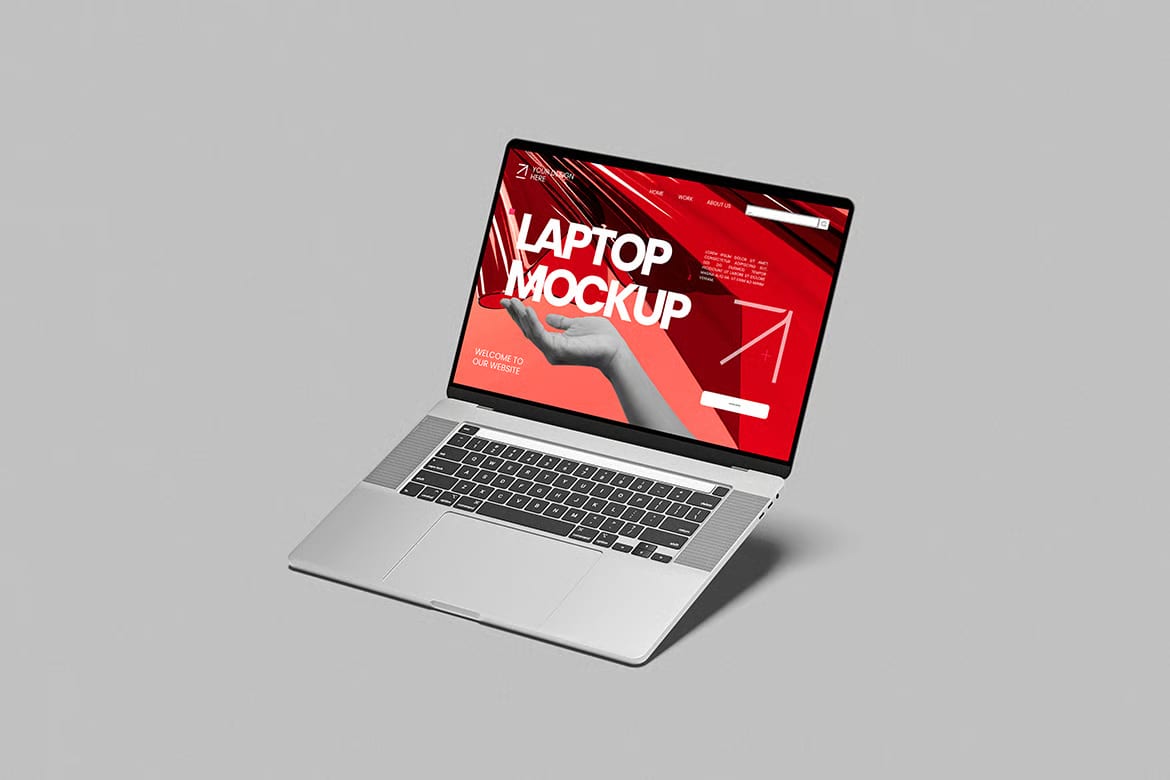 Free Laptop Mockup 3