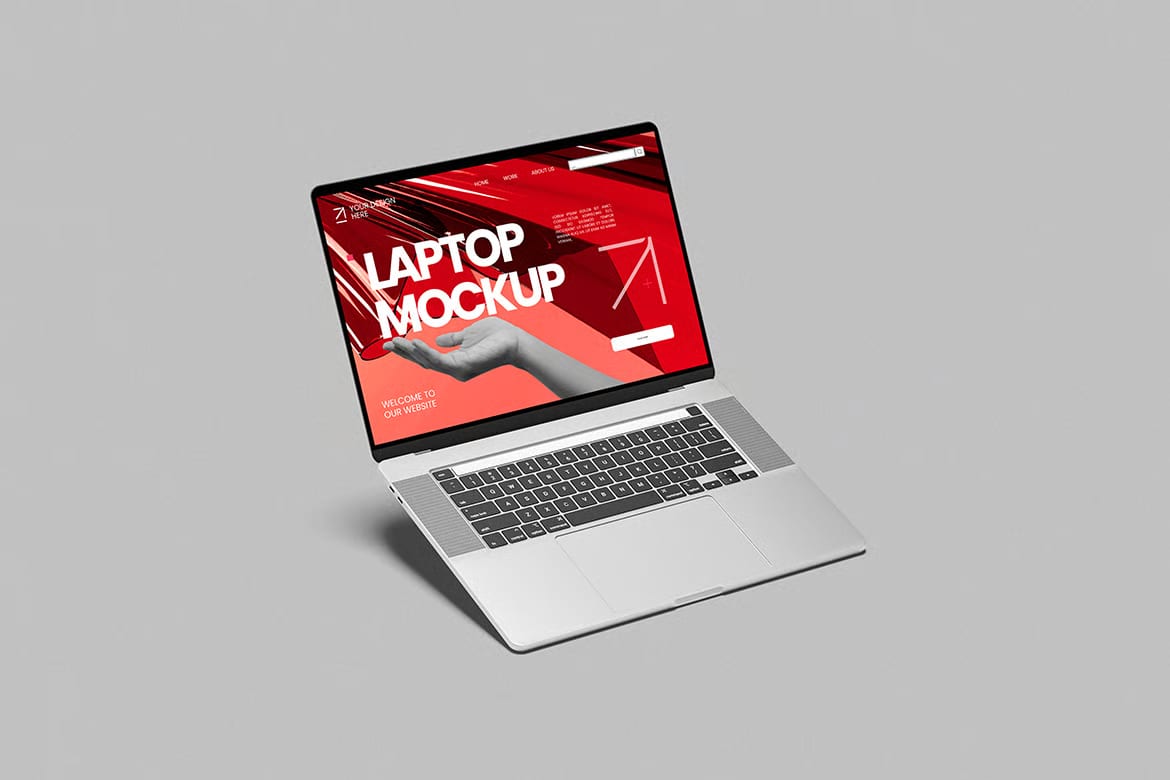 Free Laptop Mockup 4