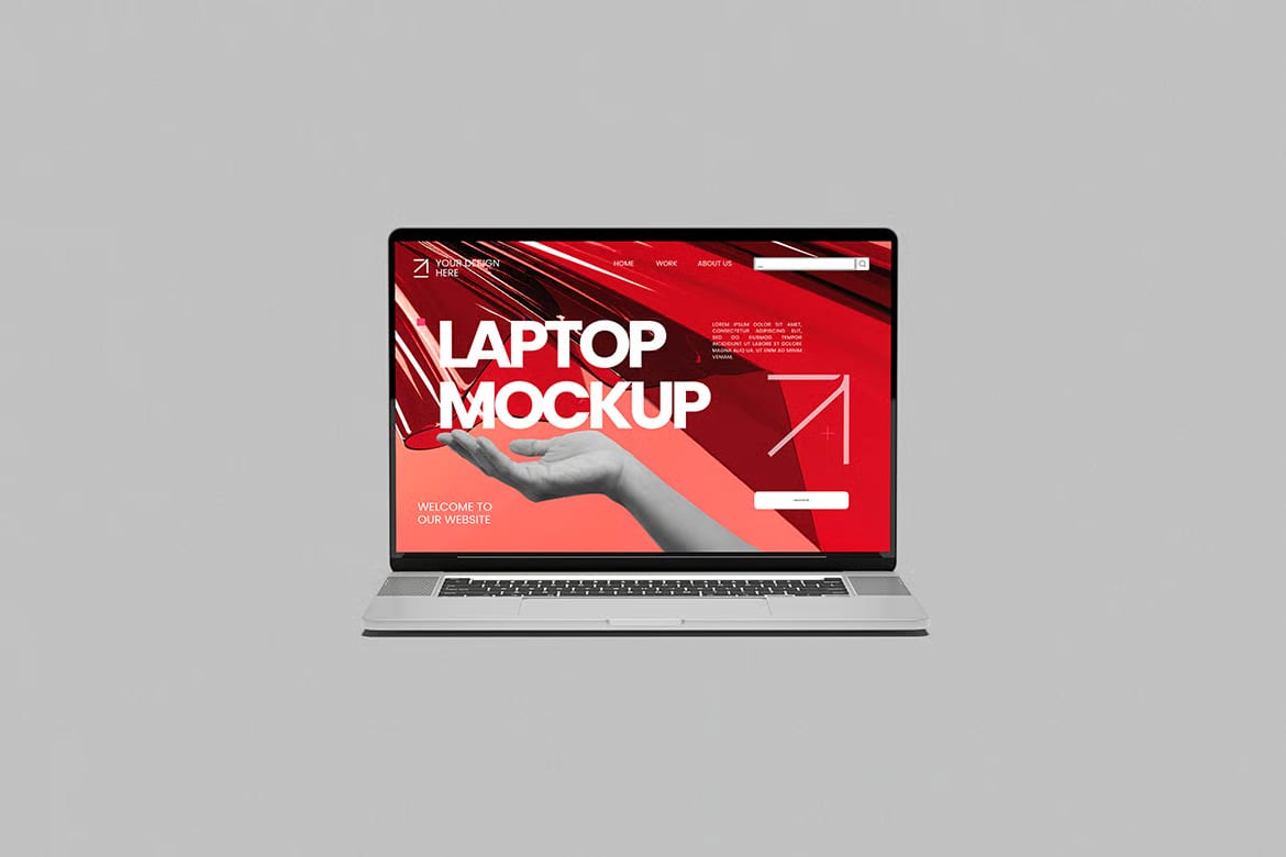 Free Laptop Mockup 5