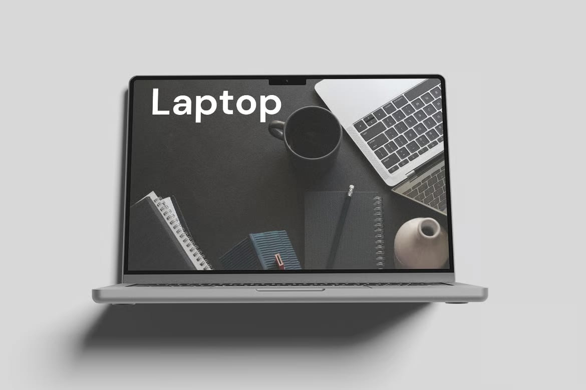 Free Laptop Mockup 5
