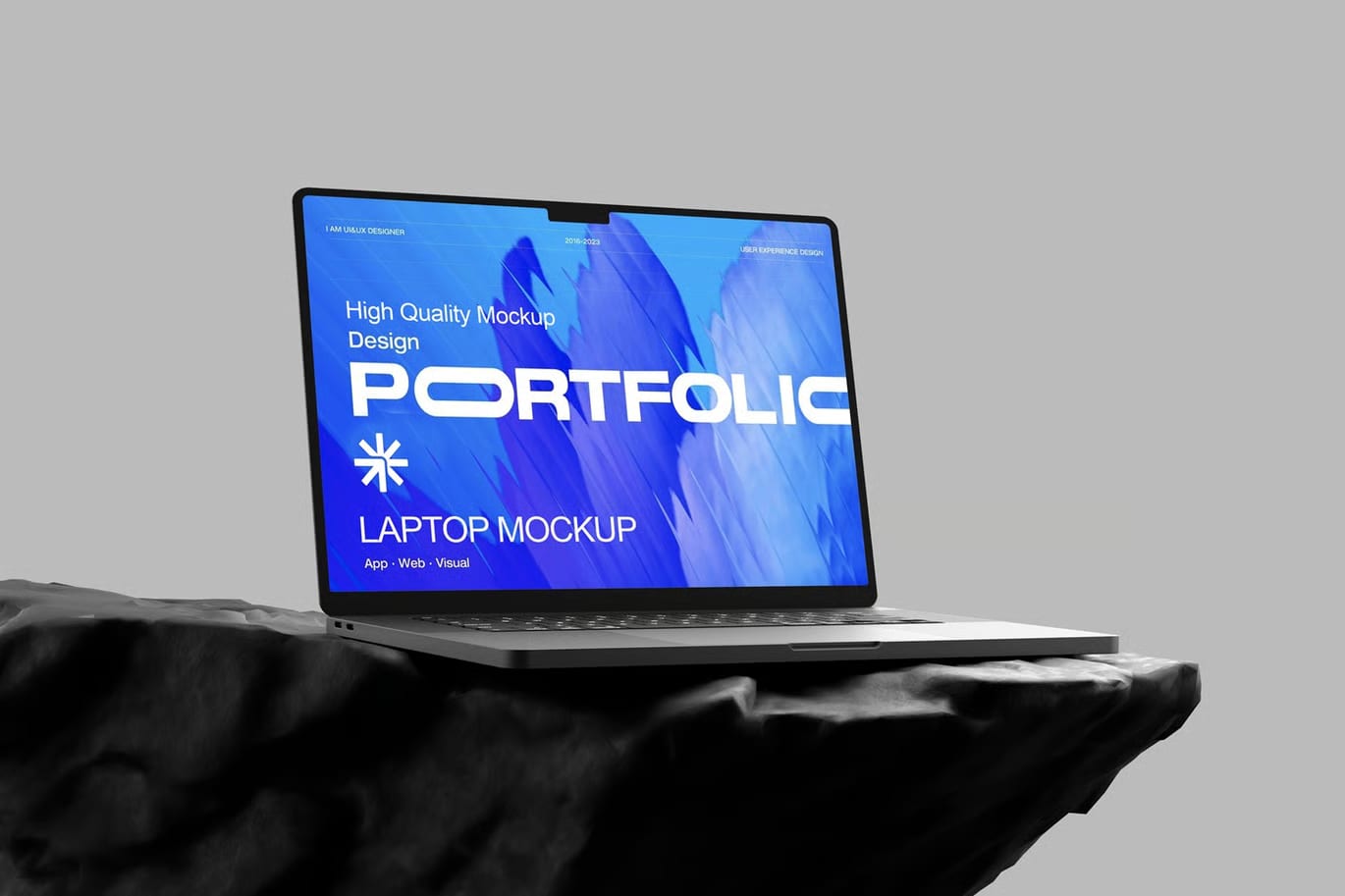 Free Laptop Mockup Set – 03 PSD Files 2