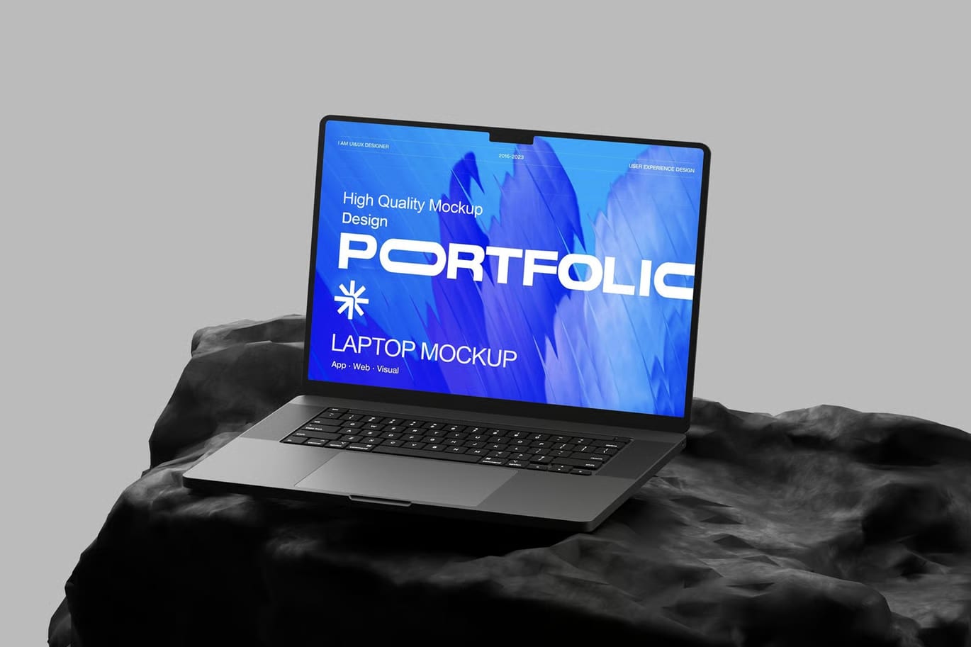 Free Laptop Mockup Set – 03 PSD Files 3