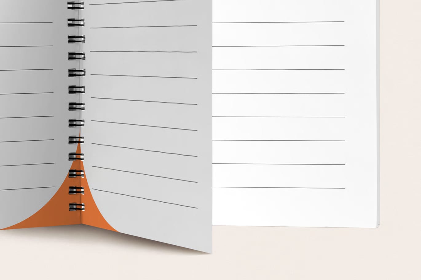 Free Notebook Mockup 3