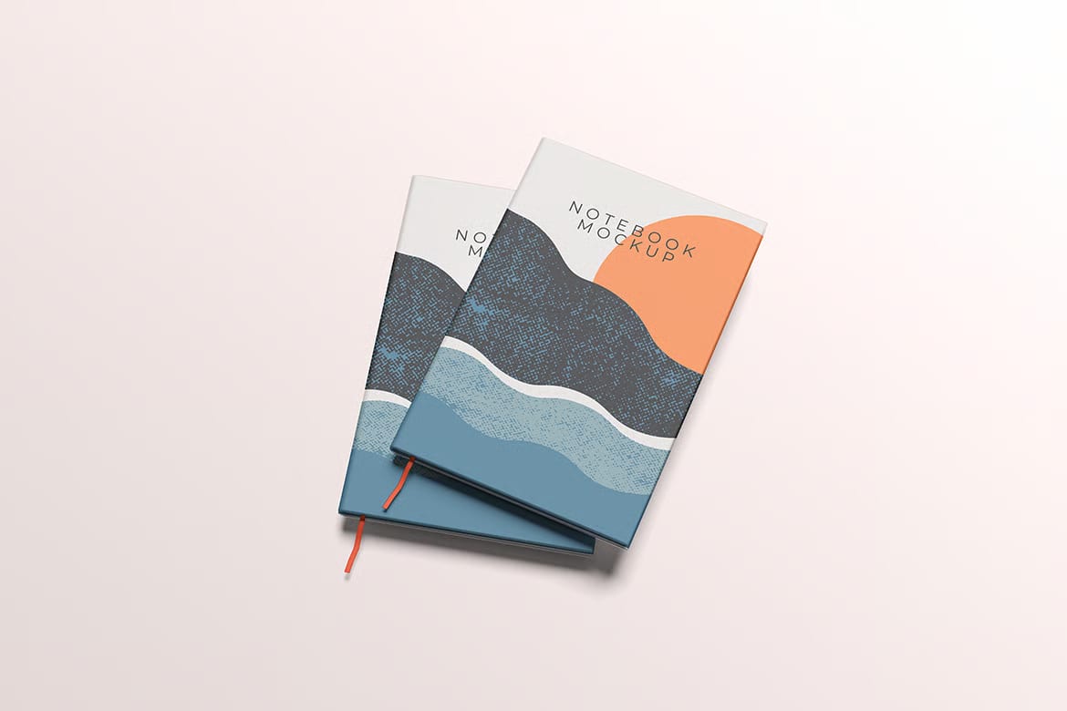 Free Notebooks Mockup 3