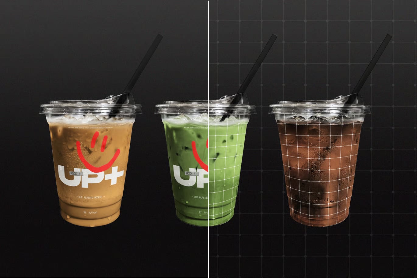 Free Plastic Cup Mockup 6